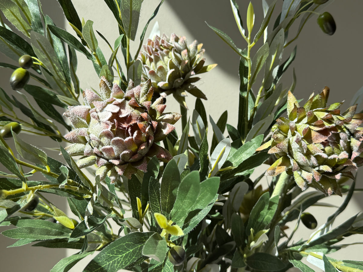Flor alcachofa