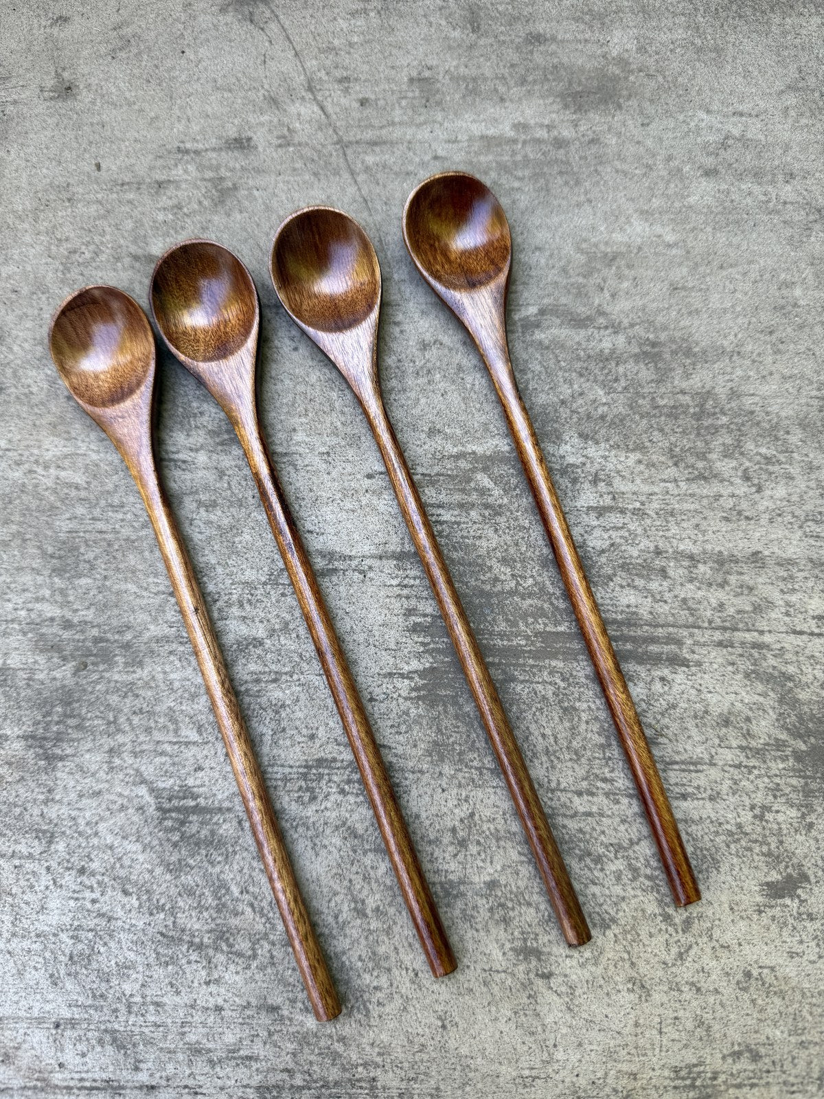Par de cucharitas madera aperitivo