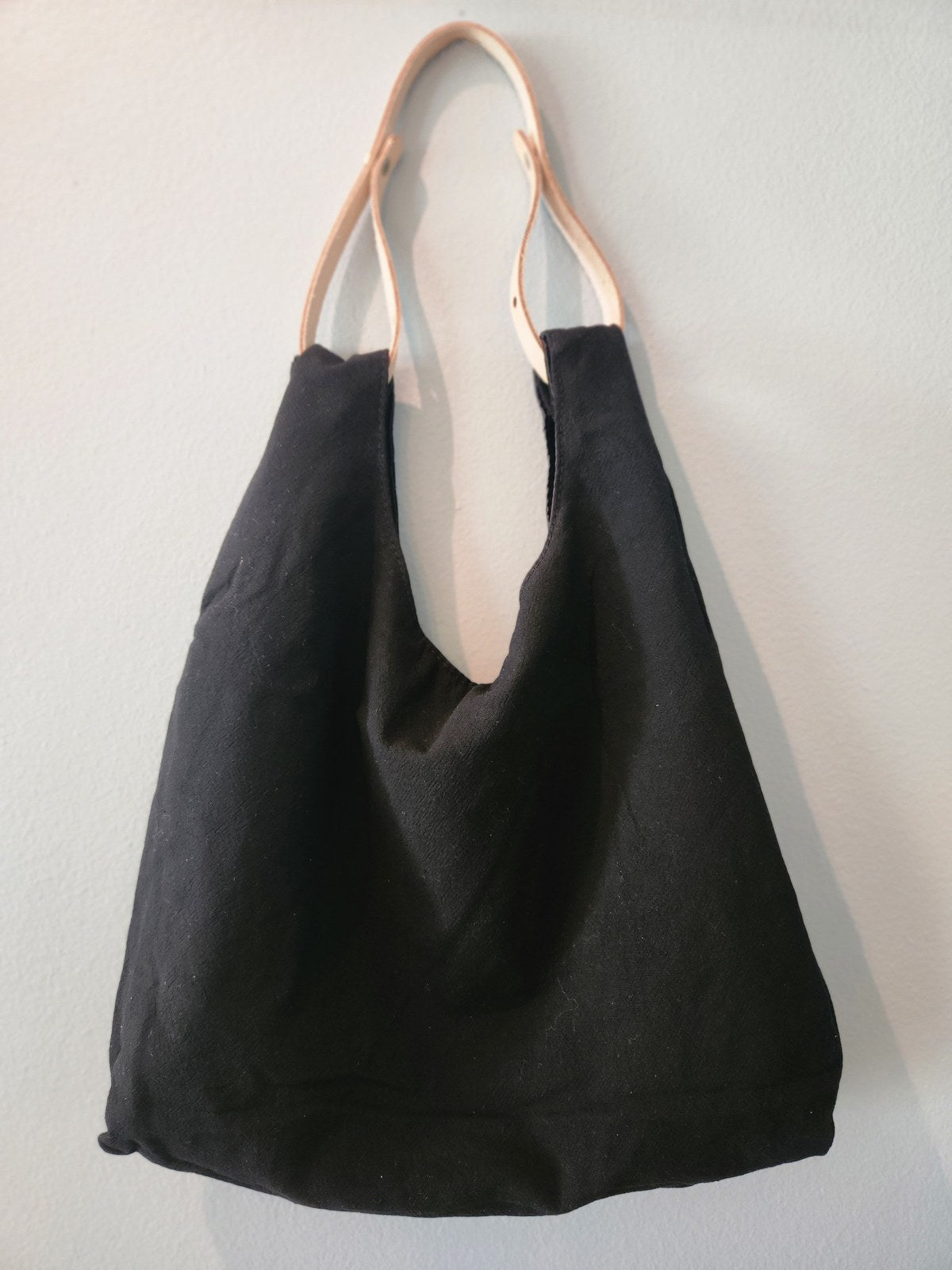 Cartera Lino Negro