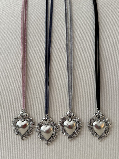 Collar detente terciopelo