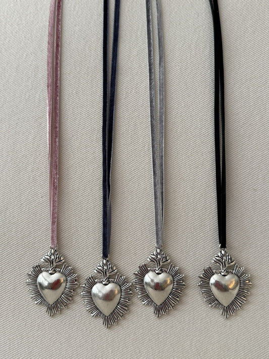 Collar detente terciopelo