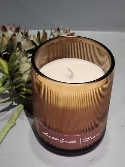 Velón ámbar aromático