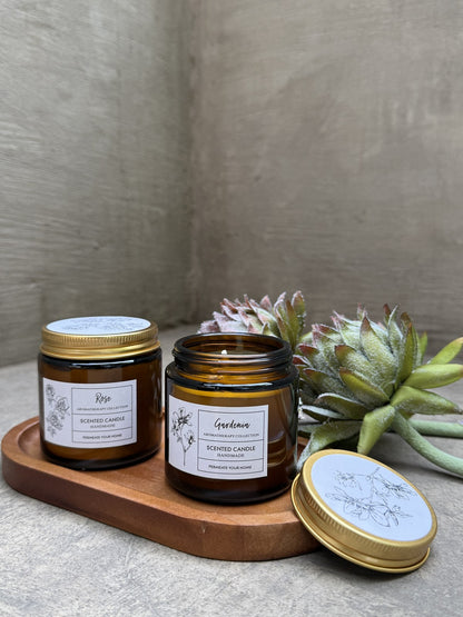 Vela tapa dorada aromática — Gardenia