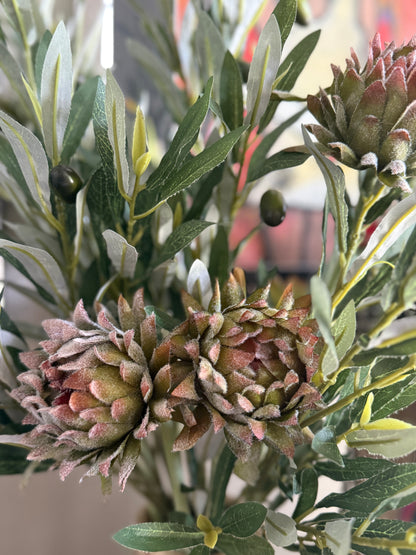 Flor alcachofa