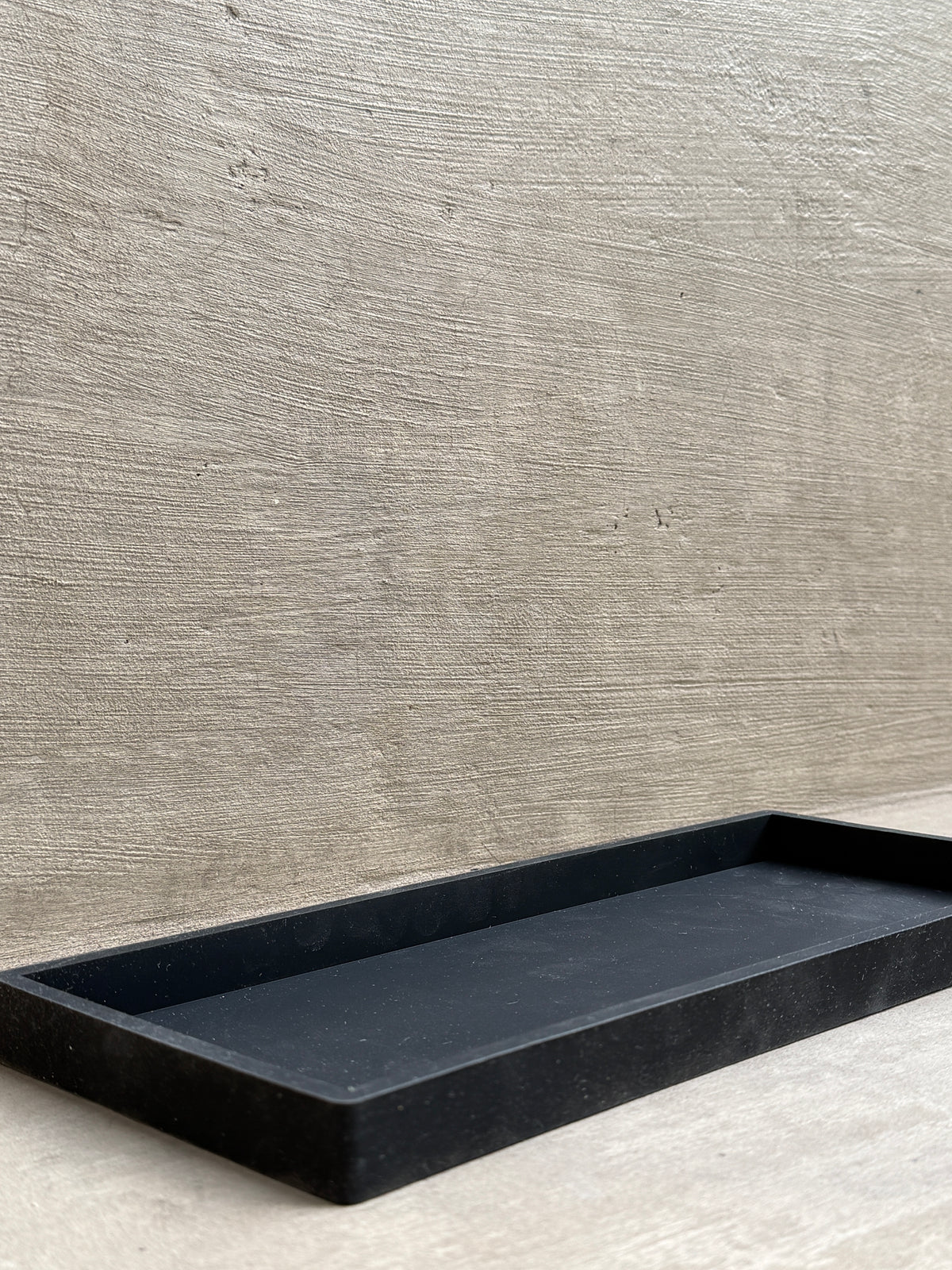 Base rectangular de silicona negra