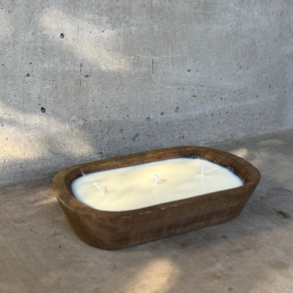 Vela batea madera