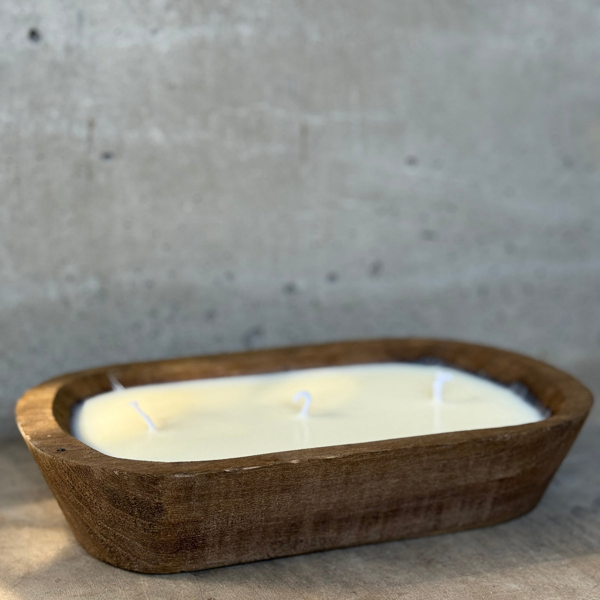 Vela batea madera